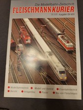Modelleisenbahn Zeitschrift Fleischmann KURIER Nr. 124 von 4/91