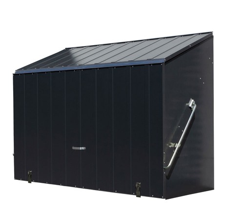 Gartenbox fahrradgarage metall - gartenbox,