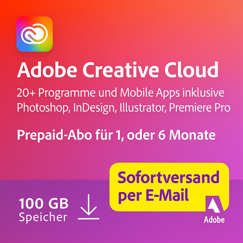 Adobe creative cloud prepaid - adobe,