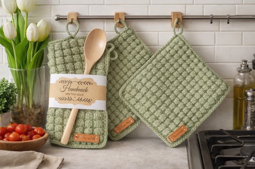 Topflappen paar - topflappen,