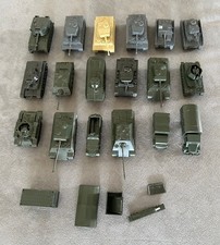 2. WK 18x Minitanks Deutsch Tiger Panther Panzer 1:87 Militär Konvolut Sammlung