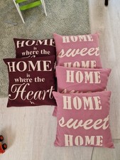 5 X Kissenbezug Kissenhülle Beere Und Pink 40*40 Cm Hygge Sofakissen