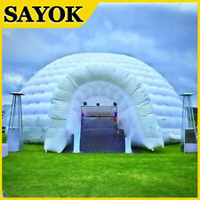 Aufblasbar Nightclub Kuppel Zelt LED Licht Bogen Festival Haus Party Event Igloo