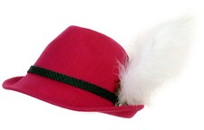 Trachtenhut fuchsia mit