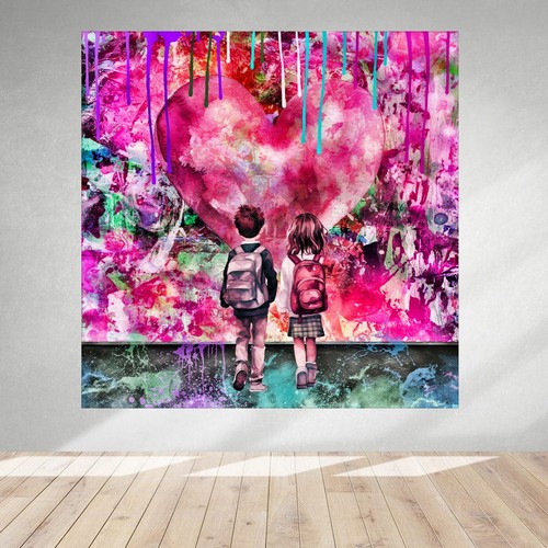Leinwand bild xxl pop art - leinwand,