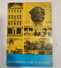 DDR Stadtordnung Karl Marx