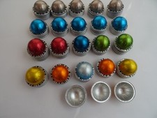 200 LEERE Nespresso Vertuo Kapseln Mischung Gelb Rot Blau Limited ICE LEGGERO