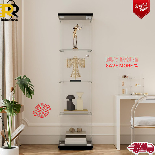Beauty4u glasvitrine mit - beauty4u, 4