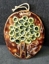 Bild, Deko, Wandbild, Keramik, Handarbeit, Baum, Vintage-Stil