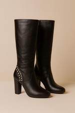Blue genex lederstiefel - blue,