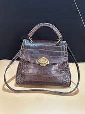 Bogner Ledertasche dunkelbraun