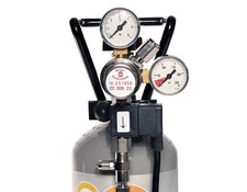 HIWI CO2-Druckminderer für Aquarien  Für SodaStream o.Ä. Zylinder | Magnetventil