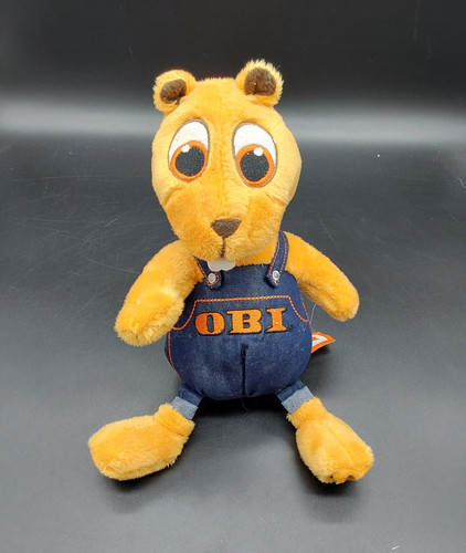 Obi biber plüschfigur - -,
