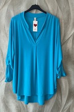 Longshirt türkis neu - longshirt,