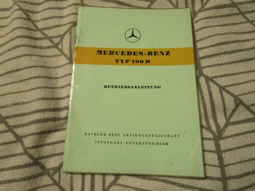 Mercedes ponton 190d - mercedes,