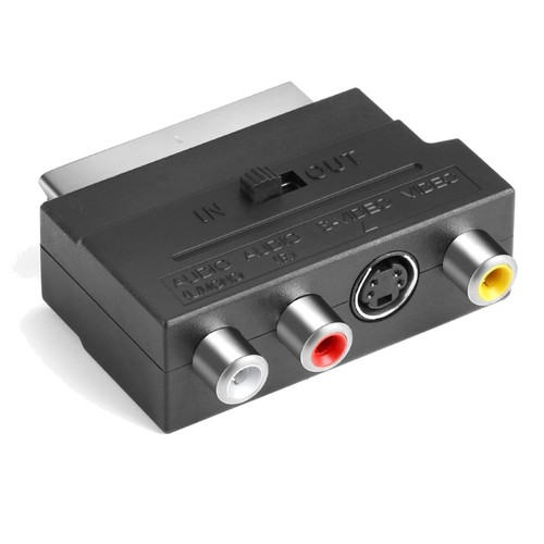 Scart auf cinch adapter - 3x, av