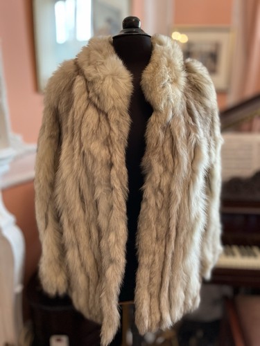 Echte polarfuchs pelzjacke - echte,