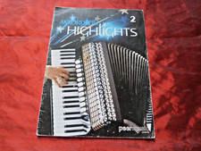 AKKORDEON HIGHLIGHTS 2 mit 2. Stimme (Titel siehe Beschreibung)