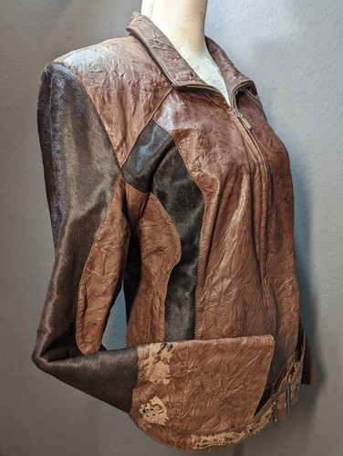 Echtlederjacke einem top - echtlederjacke,