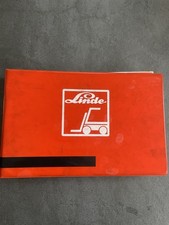 Linde Bedienungsanleitung Ersatzteilkatalog Typ 351 H20 H25 H30