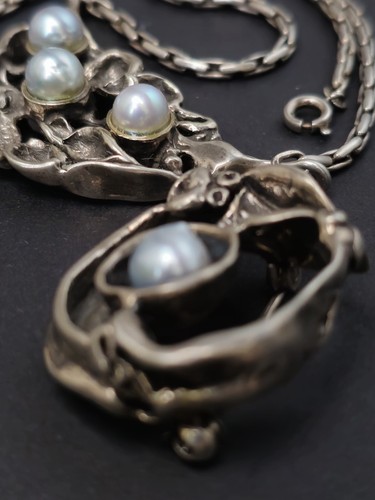 Schmuckset kette brosche - kette,