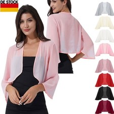 Damen Bolero Mantel Kurz