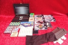 Spiele-Sammlung , Miniatur- Gesellschaftsspiel , Reisespiele ,  Magnetspiele ...