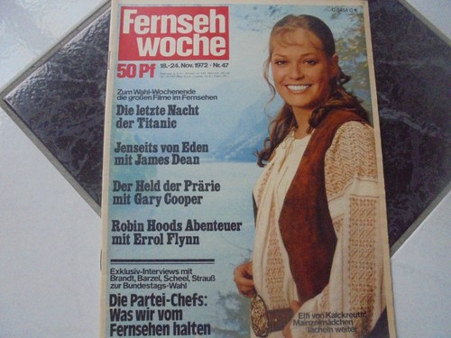 Fernsehwoche 1972 e - 47/1972, tb:e.v