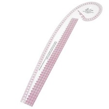Kurvenlineal - Schneiderkurve (metrisch gerade 41 cm, gebogen 76 cm)