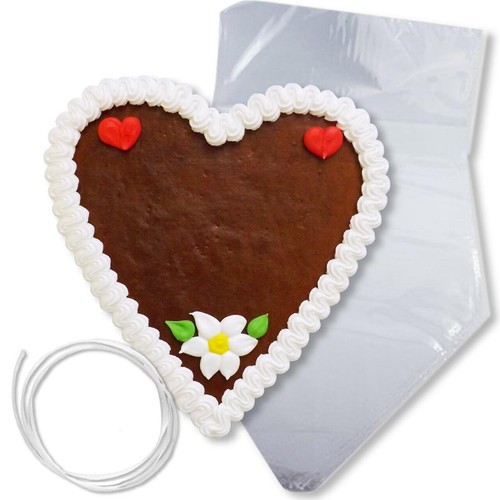 Lebkuchenherz rohling cm - lebkuchenherz,
