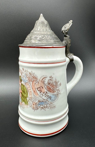 Schöner antiker bierkrug - schöner, mit