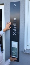 Hausnummer Hausnummernschild Schild mit Hausnummer Namensschild 