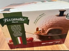 Emerio Pizzaofen Pizzarette für 6 Personen Minipizza - Raclette