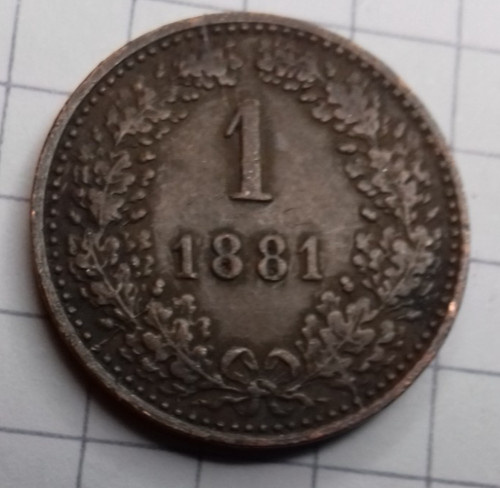 österreich kreuzer 1881 - kreuzer,, ##