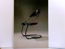 Tubular steel chair. Hans & Wassily Luckhardt. AK s/w. Photo Roland Engerisser. 