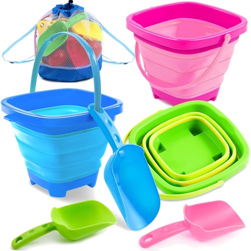 Faltbare eimer sandspielzeug - faltbare,