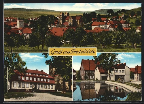 Ansichtskarte fredelsloh - ansichtskarte,