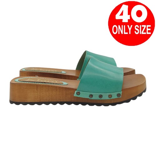Echtholz low clogs mit - echtholz,
