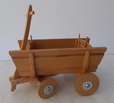 Wunderschöner Holz Leiterwagen Deko Handmade Schreiner Arbeit no Fernost 