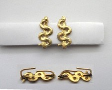 DDR Auflagen für Schulterstücke Arzt Polizei NVA Grenztruppen Stasi General med.