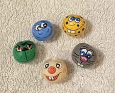 5 x Holzperlen Holzköpfe