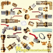 Regentonnendurchführungen Wasserhahn Verbinder Faßverschraubung Tankdurchführung