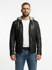 Mustang Lederjacke Herren Gr