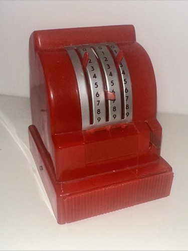 Vintage geobra spielzeugkasse - vintage,