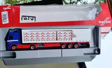 Herpa 150880 Volvo FH GL XL Gardinenplanen-SZ "Riwatrans" mit Heckspritzlappen