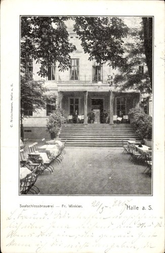 Halle der saale - halle, an