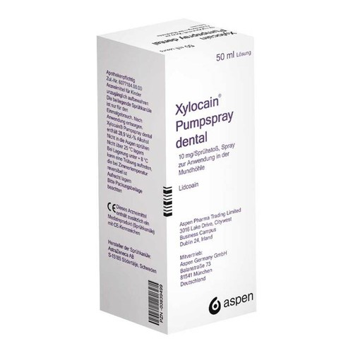 Xylocain pumpspray dental - xylocain®,