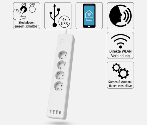 Hama wlan steckdosenleiste - hama,