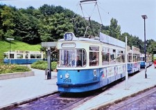 AK München Scheidplatz Tram 1978