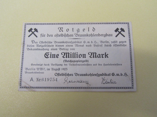 1923 notgeld ostelbischer - notgeld,